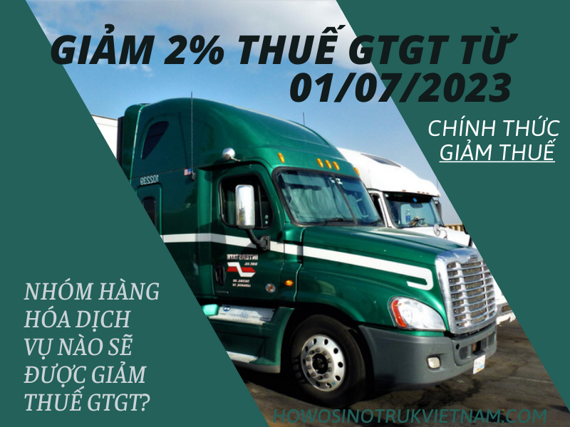 giảm thuế giá trị gia tăng 2%