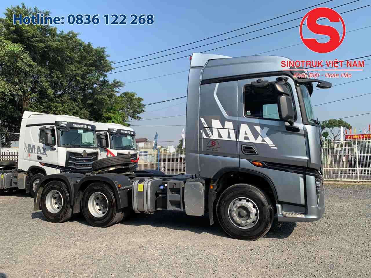 ngoai that xe dau keo howo max 440hp cau lap