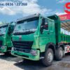 XE BEN HOWO 4 CHÂN THÙNG VUÔNG 380 HP CABIN V7G