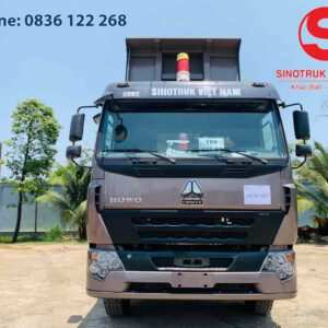 XE BEN HOWO 4 CHÂN THÙNG ĐÚC 400 HP