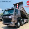 XE BEN HOWO 4 CHÂN THÙNG ĐÚC 400 HP