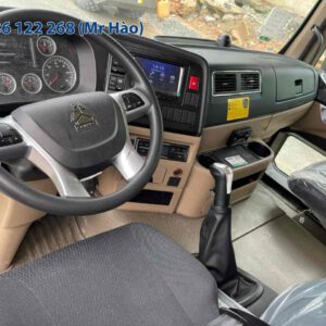 XE BEN HOWO 4 CHÂN THÙNG U ĐÚC 15 KHỐI