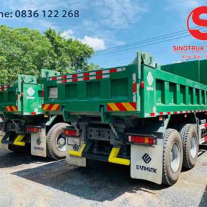 XE BEN HOWO 4 CHÂN THÙNG VUÔNG 380 HP CABIN V7G